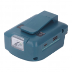 Power Supply Inverter Portable 18V to DC 12V 2A USB QC3.0 5V2.1A TYPE C PD18W Output Lithium Battery