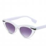 Naiste kassisilmavarjud, v&auml;ike raam, kahev&auml;rvilised klassikalised varjud Br&auml;ndi disainer Patchwork v&auml;rvilised vintage naiste p&auml;ikeseprillid