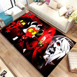 Helluva Boss Blitzo T&auml;iskasvanute Animatsioon Joonisfilm Vaip, Vaip Kodu Elutuppa, Magamistuppa, Diivani Ees, Uksematt Dekoor, Libisemiskindel P&otilde;randamatt 60x90cm(23x35in)