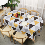 Ovaalne laudlina Veekindel &otilde;likindel PVC lauakate Dekoratiivne s&ouml;&ouml;gilaud Kohvik Pulmakaunistus Kena lauakate 140x180cm 1pcs