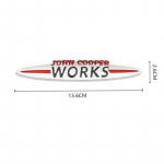 3D metallist K&Otilde;IK 4 ALL4 COOPER S WORKS Logo Autokleebised Kleebised Pagasiruumi embleem MINI COOPERS R60 R61 F60 R50 R52 R53 jaoks WORKS