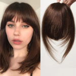 HAIRCUBE Naturaalne sirge Remy juuksetukk Pruunid juustest n&uuml;rid tukk juustest naistele Juuste pikendamine &Otilde;hktukk, 4,5 tolli