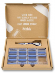 Schick Hydro 5 Base Blade 14 komplekt + raseerija, Korea populaarne meeste kosmeetika