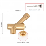 Asendus survepesuri pihustusp&uuml;stoli klapp 10 mm keermega K&otilde;rgsurve veep&uuml;stoli &uuml;hendustarvikud Klapikere L&uuml;liti as the picture