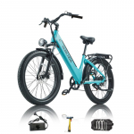 BURCHDA-Elektriline linnaratas t&auml;iskasvanutele, 26 tolli, liitiumaku 48V20AH, 3.0 Fatbike, AZ26 1500W 80KM