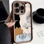 Telefoni&uuml;mbris iPhone'ile 11 13 12 14 15 16 Pro Max 7 8 Plus XR XS Max Samsung A55 S24 S23 A02S Redmi 9 13C 9A 10 A3 OPPO A15S A16 A17 A18 A38 A53 A54 A31 Xiaomi 11 Lite 4G kohv