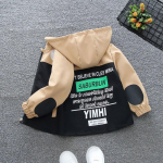 Laste jope Kevad-s&uuml;gis poiste ja t&uuml;drukute kapuutsiga tuulejope 160