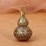 Brass Blessing Lotus Gourd Charms Lucky v&otilde;tmehoidja ripatsid pillikarbi konteiner 1 pc