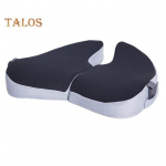 Ergonoomiline istmepadi hemorroidide istmepadi Sabakondi tugi asendi korrigeerimine m&auml;luvaht tugi U-kujulise disainiga, aeglase tagasil&ouml;&ouml;giga kontoriauto ja must