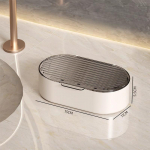 Kerge luksuslik t&ouml;&ouml;pinna seebikarp, loominguline, kaanega &auml;ravoolukastiga, kaasaskantav majapidamisvannitoa hoiustamisseebikarp puhas