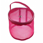 Kudumisl&otilde;nga &uuml;mmargune heegeldatud kott Kudumine heegeldatud pallihoidja kandekott roosa punane v&auml;rv