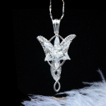 Ripats 925 Sterling Silver Crystal Twilight Star kampsun Kaelakee Naiste ehted Kingitus B