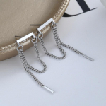 925 Sterling Silver Tutt Piercing N&otilde;elk&otilde;rvar&otilde;ngas Naistele Peoehted Pendientes Aksessuaarid Oorbellen Eh771