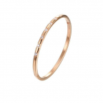 Soodsad ehted, titaanterasest 4 mm kitsas sillutis, tsirkoon kullav&auml;rvi pulmade pruutneitsi k&auml;ev&otilde;ru k&auml;ev&otilde;ru 56-58mm