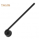 Pika k&auml;epidemega poleeritud roostevabast terasest teek&uuml;&uuml;nla tulekustuti k&uuml;&uuml;nlak&uuml;&uuml;nal, leegi nuusutaja k&uuml;&uuml;nlakorgi kustutamine k&uuml;&uuml;nlatarvikud must