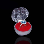 20 tk. m&uuml;&uuml;k ehete pakend karp s&otilde;rmuse k&otilde;rvar&otilde;nga &uuml;mbrised akr&uuml;&uuml;l l&auml;bipaistev pulmapakend naiste ehtekarp odav hulgim&uuml;&uuml;k punane