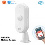 WiFi PIR liikumisandur traadita turvaalarmi infrapuna liikumisandur heli- ja valgusalarm valge