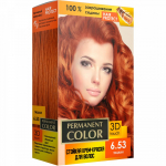 PERMANENT COLOR Professionaalne juuksev&auml;rvimine 24 t&uuml;&uuml;pi tooni Teie juuksehooldus Titian 6.53