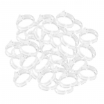 50 tk korduvkasutatavaid plasttaimeklambreid &ndash; vastupidavad toed aiat&ouml;&ouml;deks, pookimiseks ja tomatite, k&ouml;&ouml;giviljade ja muu turvaliseks kinnitamiseks 50PCS valge