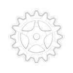 Steampunk Gear Clock Hat k&uuml;psiseveski k&uuml;psetust&ouml;&ouml;riist Diy Fondant k&uuml;psetusk&uuml;psis One Size