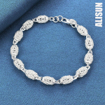 925 h&otilde;bedast &otilde;&otilde;nsatest helmestest k&auml;ev&otilde;ru Moodsad pulmaehted 20CM