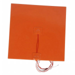 Silikoonist soojendusega voodi soojenduspadi veekindel 310x310 mm 220 V 3D-printeri Ender-3 Cr10 osalise soojendusega voodi jaoks 750w 220v oranž