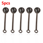 5 tk. lusikad puuviljapulbrit/kohvi espresso k&uuml;hvel, plastikust 200 mm k&ouml;&ouml;k kuum