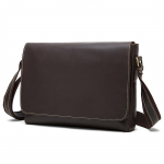 Crazy Horse nahast meeste kott ehtsast nahast crossbody pealiskihist lehmanahast &otilde;lakott vintage messenger-kott kohv