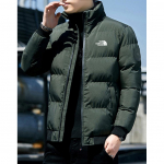 Luksuslik puuvillane sulejope Meeste mantli krae 2024 Uus puuvillane talvejope, paksendatud soe puuvillane jakk M