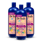 Dr Teal's Laste 3-&uuml;hes Unevann: Mullivanniga Kehapesuvahend ja &Scaron;ampoon Melatoniini ja Eeterlike &Otilde;lidega 591,5 ml (3-pakk) beige