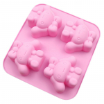 Koerte k&uuml;psetamine silikoonvorm Multikas kutsikakoogi kaunistus &scaron;okolaadikommivorm