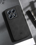 Telefoni&uuml;mbris Xiaomi 14T Pro magnetiga nahast telefoni kate Mi 13T 12T 11T Pro jaoks, pehme silikoonist p&otilde;rkeraua kaamera kaitsekate Xiaomi 12 X 14 13 Pro jaoks For Xiaomi 14T Pro must