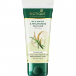 Biotique Rice Water & Niacinamide s&uuml;gavpuhastav geel-n&auml;okoorija siledamaks, s&auml;ravamaks ja s&auml;ravamaks nahaks | Klaasnahk | Avab poorid | Meestele ja naistele - 100 ml