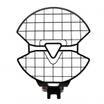 Vastupidav mootorratta esitule kaitse Tugev konstruktsiooniga kaasaskantav otseasendus must