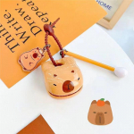 Creative Capybara puidust kalam&auml;nguasjad Armsad Capybara v&otilde;tmehoidja Kawaii kott Auto v&otilde;tme ripats Lastele T&auml;iskasvanute stressi leevendavad m&auml;nguasjad A