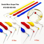 Hambaravimikroskoobiviil juurekanali jaoks H-viil K-viilid Taper 0.02 puhastussond Hambaravi endodontiline m&otilde;&otilde;tmine Hambaravitarvikud 1 piece H files No.15