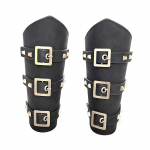 Punk Hip Hop Cosplay Nahksoomus K&auml;si Viikingi K&auml;ev&otilde;rud Piraat R&uuml;&uuml;tel Kindad K&auml;epael K&auml;ekaitsmed Aksessuaarid must