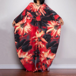 Lipsuv&auml;rviga kaftani kleit, vabaaja rannasuvine Maxi Cover Up Maxi kleit, naiste riided One Size