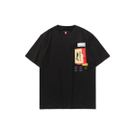 Li Ning Wu Chuang Wu Yi V&auml;rviplokk Logotr&uuml;kiga L&uuml;hikeste Varrukatega T-s&auml;rk Unisex Topid Must AHSRA59-2 S