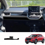 RHD Honda WR-V WRV 2024 2025 jaoks ABS s&uuml;sinikkiust auto armatuurlaua keskkonsooli katte liistud Autotarvikud Int H0R2