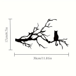 Metallist kassi seinakaunistus &ndash; v&otilde;luv haruline kassisisustus magamistoas ja interj&ouml;&ouml;ris, stiilne metallist kassi seinakaunistus, ideaalne kingiidee helehall v&auml;rv