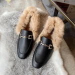 S&uuml;gistalvised jalatsid Naiste j&auml;nesekarusnahast saapad Slip-on poolsaapad Lamedad Botas De Mujer pl&uuml;&uuml;sis soojad saapad Briti nahast kingad EUR 39 must