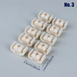 10 tk auto piduritoru kaabli kronstein vaakumtoru klambrid &scaron;assii toru fikseeritud klamber A