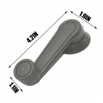 1 tk auto aken &Uuml;hendage tuulek&auml;epide v&auml;nda ukse hoova k&auml;epide asendab autosid universaalsed auto varuosad tarvikud must