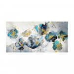 Moodsad lilled, &otilde;ietolmuaia lillede l&otilde;uendimaal, lilleline seinapilt, ideaalne kingitus magamistoa, elutoa ja koridori jaoks, seinakunst, seinakaunistused 20x40cm