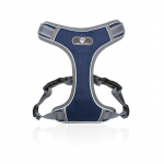 Uued koerarakmete vest peegeldavad hingavad lemmikloomarakmed No Pull veekindlad v&auml;litreeningu rinnarihm keskmise suurusega koertele S