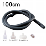 Paindlik klistiir bidee toru 50/100/200 cm silikoon bidee k&auml;eshoitav bidee veepihusti klistiir kinnitusvooliku puhastustarvikud