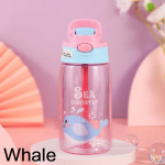 1 tk Kids Water Sippy Cup Laste veepudel &otilde;lgede ja k&auml;epidemega kaasaskantav joogipudeli tass lastele 480ml