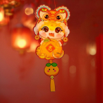 Snake Year Lantern DIY komplekt lastele k&auml;sitsi valmistatud materjal uudsus veekindel l&otilde;bus valgustatud