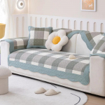 P&otilde;hjamaade ruuduline diivanikate elutuppa, libisemiskindel puuvillane diivanikate, lemmikloomadele, lastele, universaalne diivanimatt, diivanir&auml;tik, kodukaunistus A 70x70